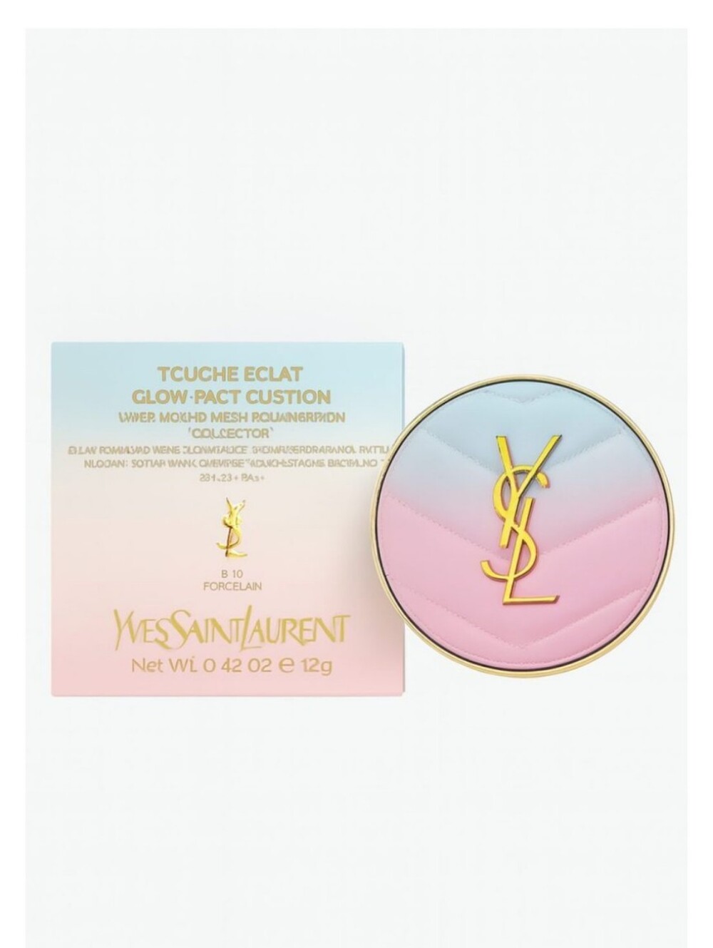Yves Saint Laurent Cushion Foundation Compact — Pink & Blue Ombré Collector